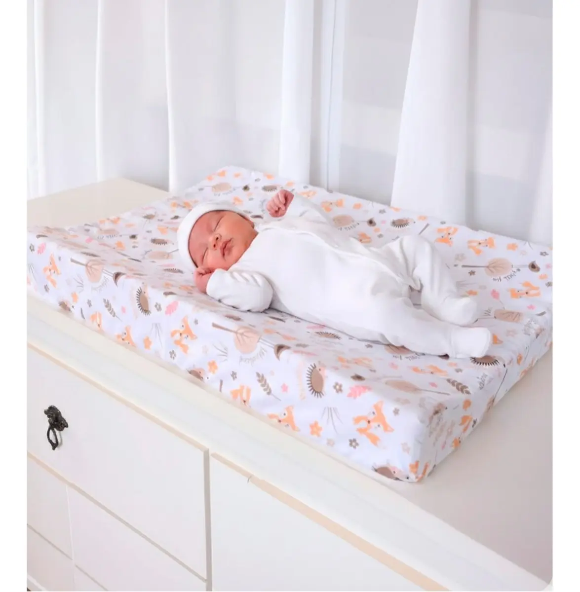 Trocador Para Bebê De Cômoda Americano Anatômico Impermeável